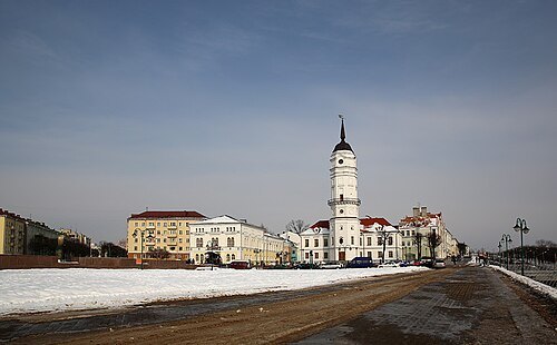 Savieckaja square, Mahilioŭ
