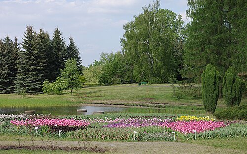 Botanical garden in Łódź