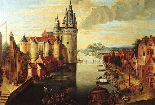 Burgundian castle of Kortrijk