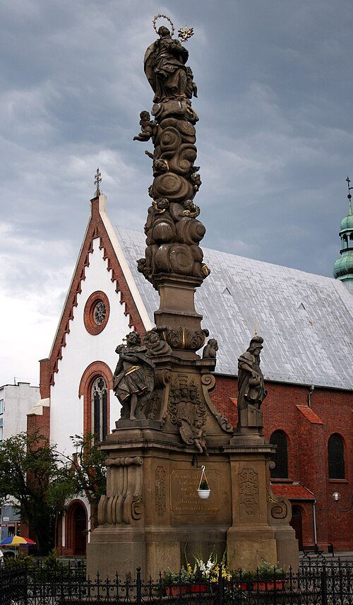 Maria column in Racibórz