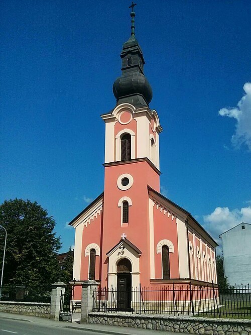 Holy Trinity church in Prijedor (Црква Свете тројице)