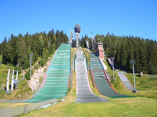 Puijo ski jumping hill