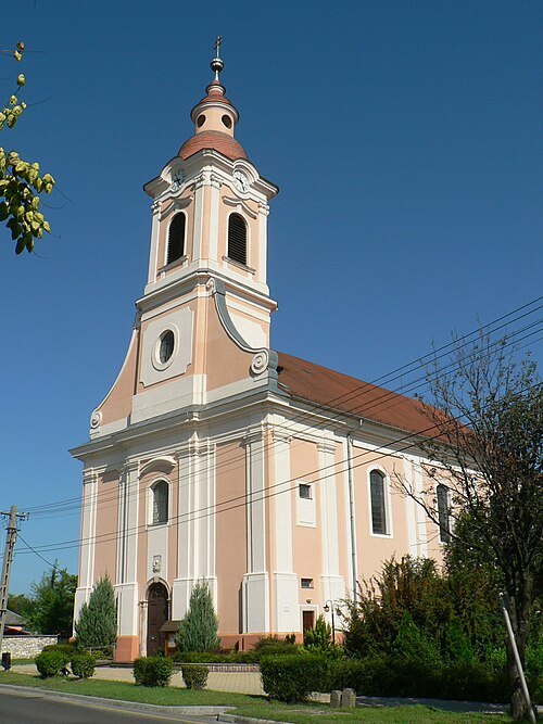 Saint Michael Church in Nyergesújfalu