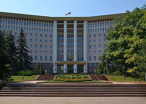 Building of the Parliament of Moldova
