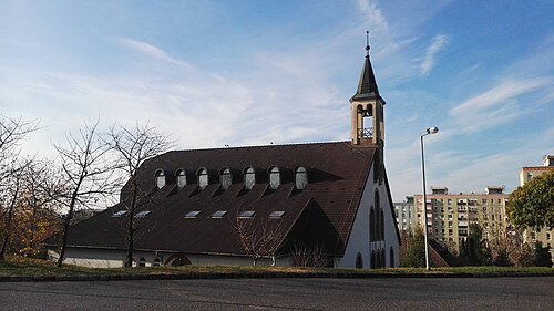 Reformed church in Tildy street in Pécs