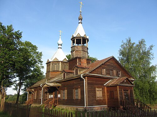 Old Believers Church in Perelozai