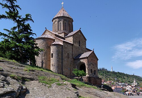 Metekhi church (მეტეხის ღვთისმშობლის შობის ტაძარი)