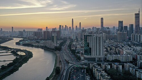 深セン河