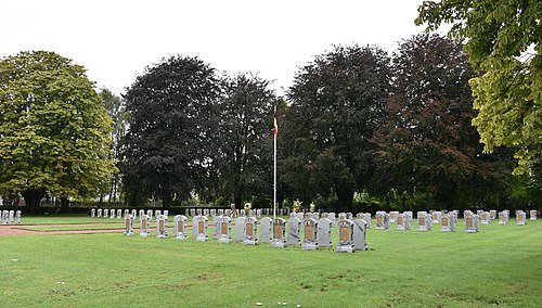 Belgian military cemetery Halen