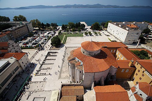 Roman forum in Zadar