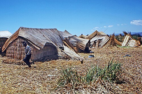 Uros floating islands