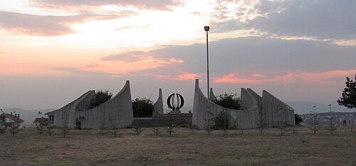 Partisan cemetery in Prištinа