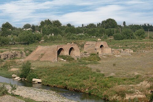 Bridge over Tartar River in Barda