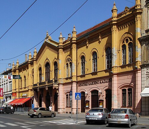 Croatian National Theatre in Osijek