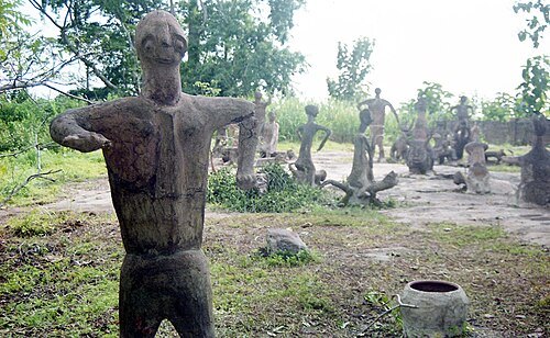 Shrine of Osun in the King's market