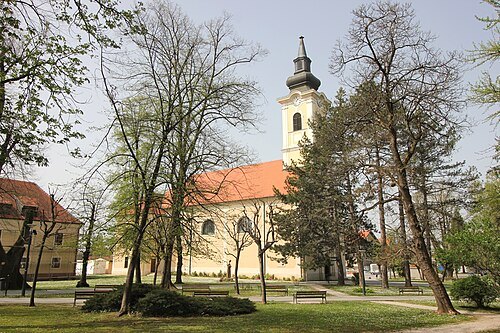 St. Lawrence church in Petrinja