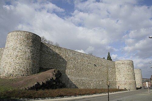 city walls of Binche