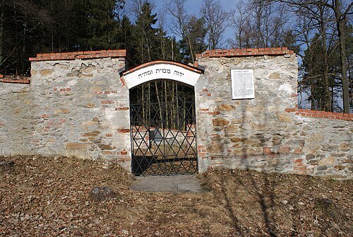 Jewish cemetery in Vodňany