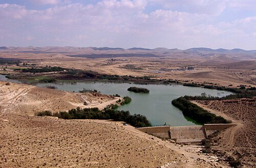Yeruham lake