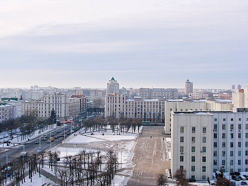 Lienina Square, Mahilioŭ