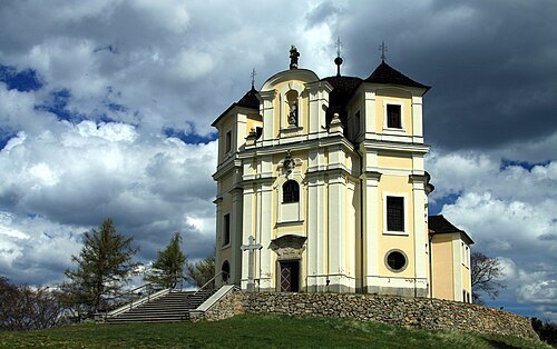Church of Saint John the Baptist and Our Lady of Mount Carmel at Maková hora