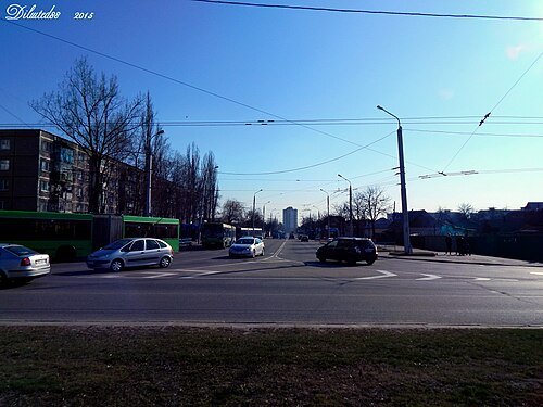 Bahdana Chmiaĺnickaha Street