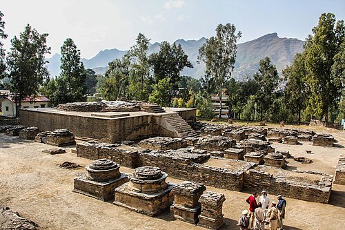 Saidu stupa, Swat