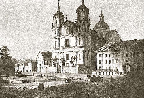 Ensemble of the former Jesuit monastery in Hrodna