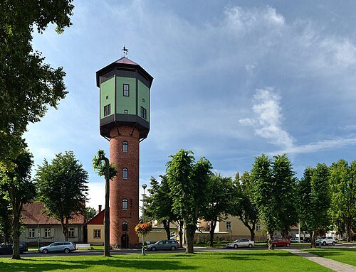 Antiguo depósito de agua de Viljandi