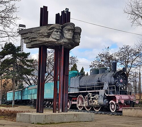 Railway Workers memorial, Bender
