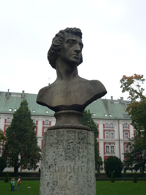 Frederic Chopin Monument in Poznań