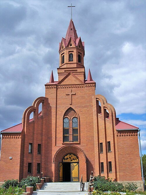 Catholic church of Saint Thereza in Pavlodar