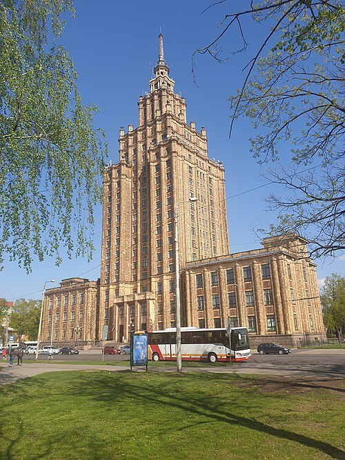 Building of Latvian Academy of Sciences