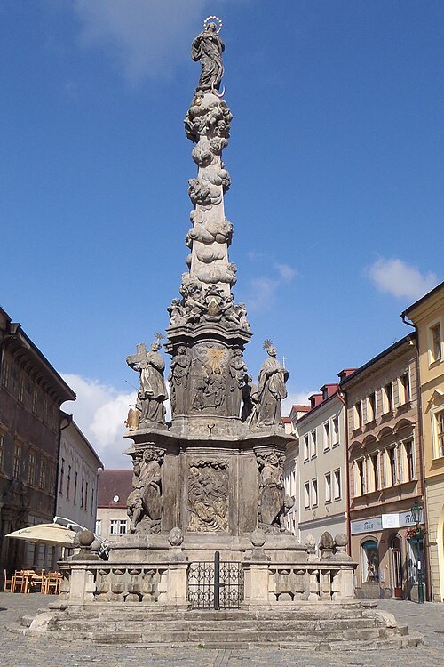 column of the Virgin Mary Immaculate in Kutná Hora