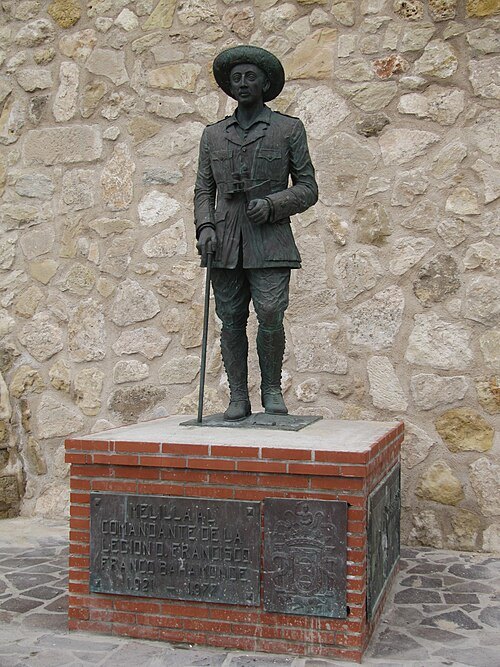 Statue of Francisco Franco