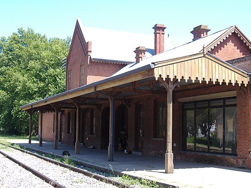 Antártida Argentina train station