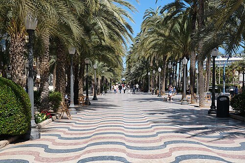 Paseo de la Explanada de España