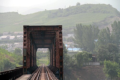 集安鸭绿江国境铁路大桥
