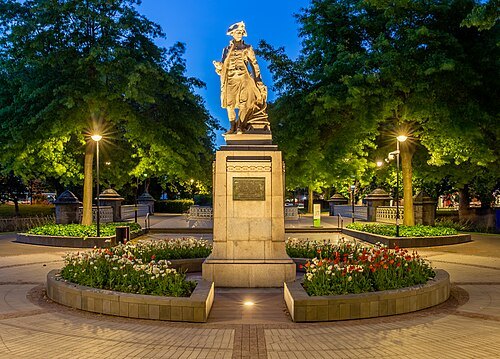 Cook Statue