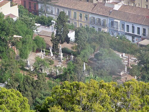 English Cemetery in Malaga