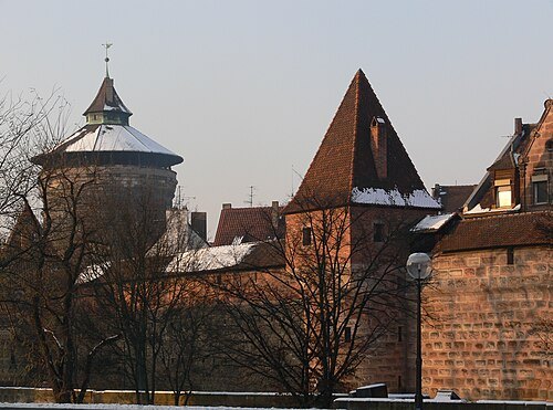 City walls of Nuremberg