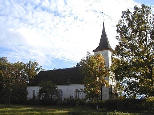 Lutheran church in Ēvele