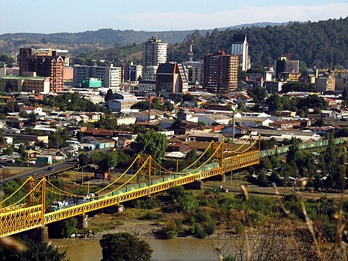 Cautín railway bridge