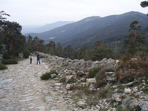 Fuenfría Roman road