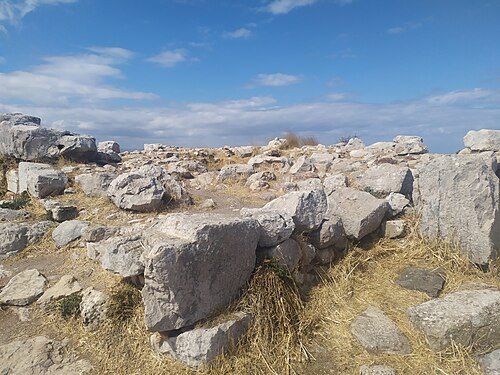 Temple of Aphrodite at Acrocorinth