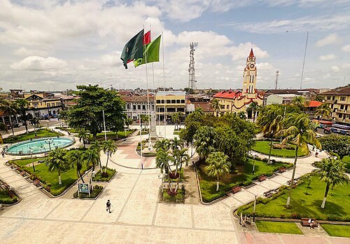 plaza de armas de Iquitos