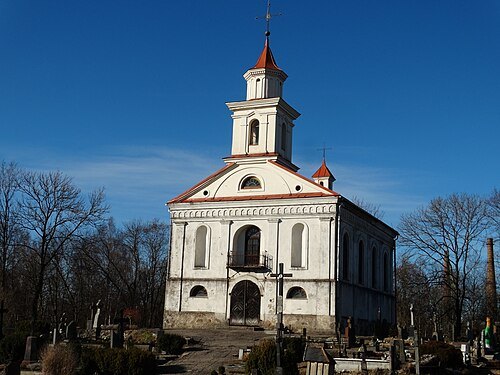 Plungė cemetery chapel