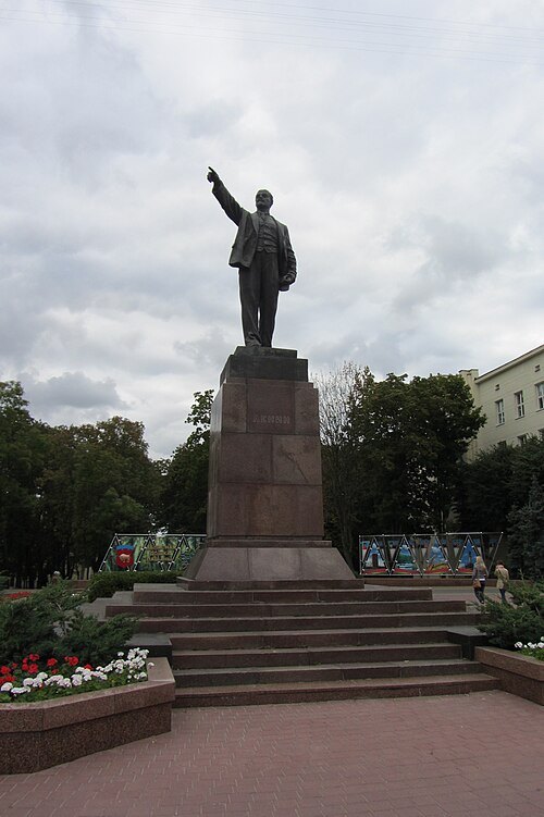 Statue of Lenin in Brest