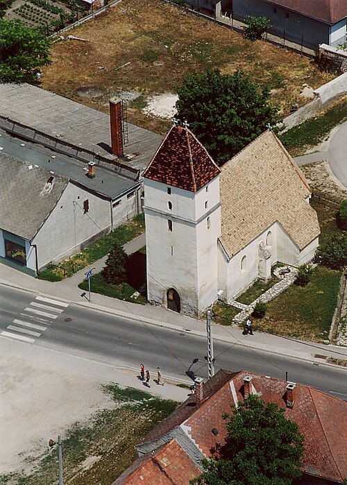 Holy Cross Church in Berhida