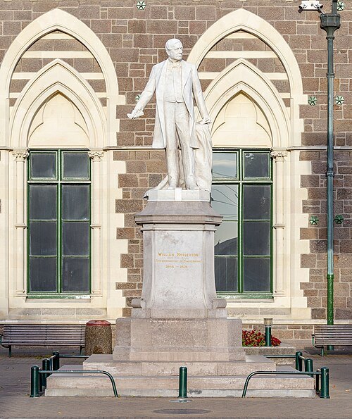 Rolleston Statue